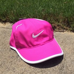 Pink & White Nike Hat